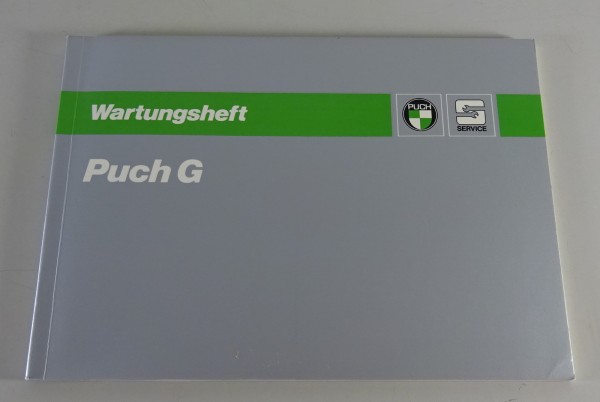 Scheckheft / Serviceheft blanko Puch G 230 / 280GE + 250 / 300 GD Stand 06/1988