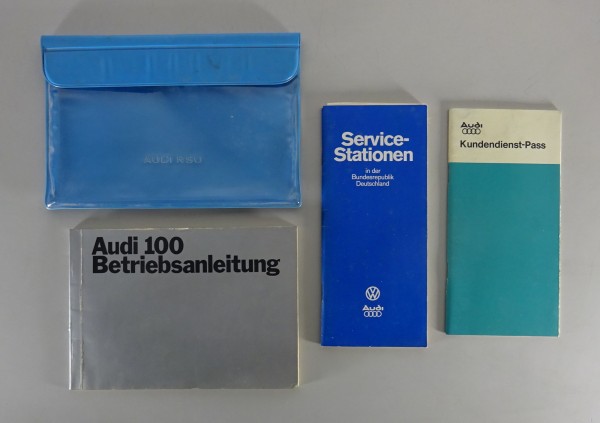 Bordmappe + Betriebsanleitung / Handbuch Audi 100 C1 / S / LS Stand 09/1970