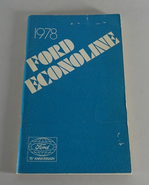 Owner´s Manual / Handbook Ford Truck Econoline Stand 1978