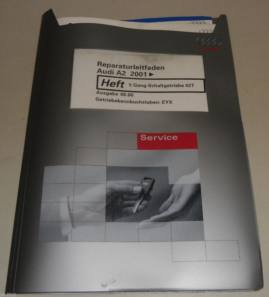 Werkstatthandbuch Audi A2 Getriebe 5 Gang-Schaltgetriebe 02T EYX ab 2001