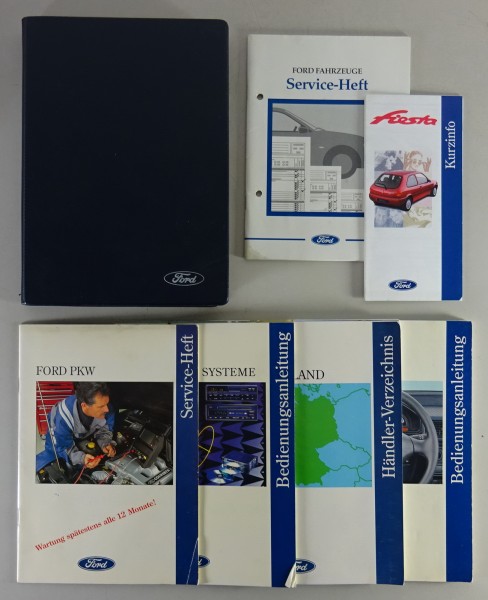 Bordmappe mit Betriebsanleitung Ford Fiesta von 06/1994