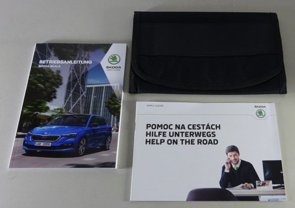 Bordmappe + Betriebsanleitung / Handbuch Skoda Scala Stand 11/2020