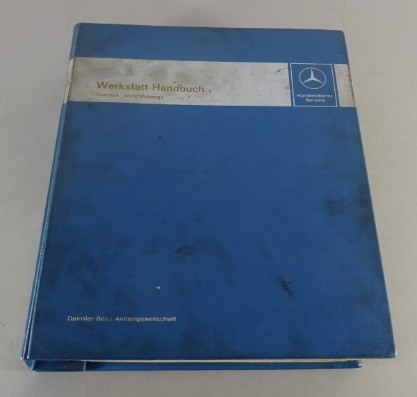 Werkstatthandbuch Mercedes Benz LKW Getriebe G 20, G 32, G 60 etc. ab 1971