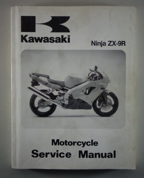 Workshop Manual Kawasaki Ninja ZX-9R from 09/1997