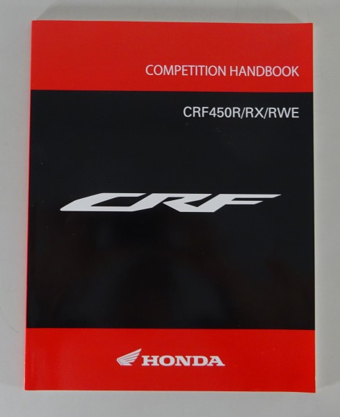 Service Manual / Competition Handbook Honda CRF 450 R / RX / RWE from 04/2022