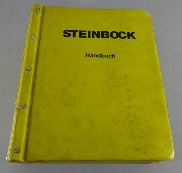 Betriebsanleitung /Werkstatthandbuch Steinbock Boss Gabelstapler WA12/WA12LIMK1C