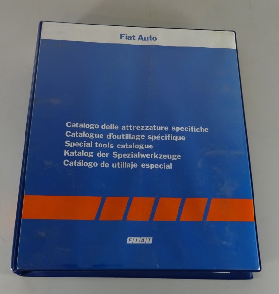 Werkstatthandbuch / Spezialwerkzeugkatalog Fiat Modelle der 80er & 90er Jahre