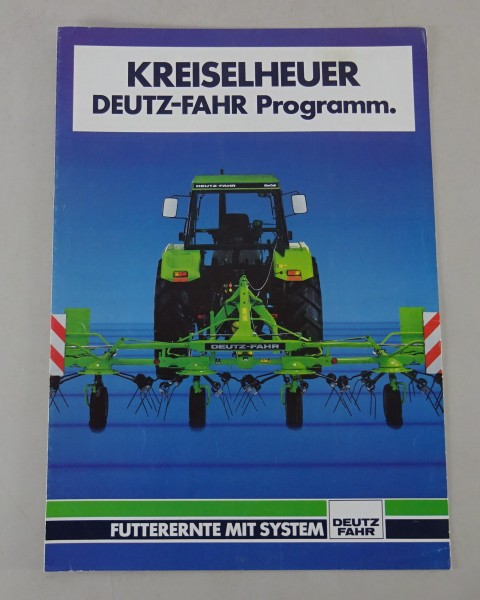 Prospekt Deutz Fahr Kreiselheuer Stand:03/1989
