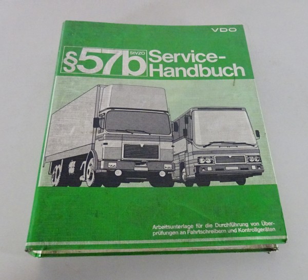 Technisches Handbuch VDO Fahrtenschreiber + Messgeräte von 1983