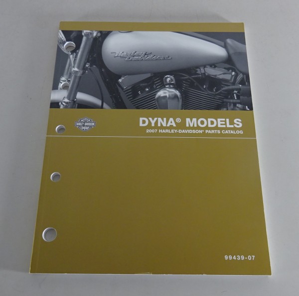 Parts catalog / Spare parts list Harley Davidson Dyna Models 2007 from 06/2006