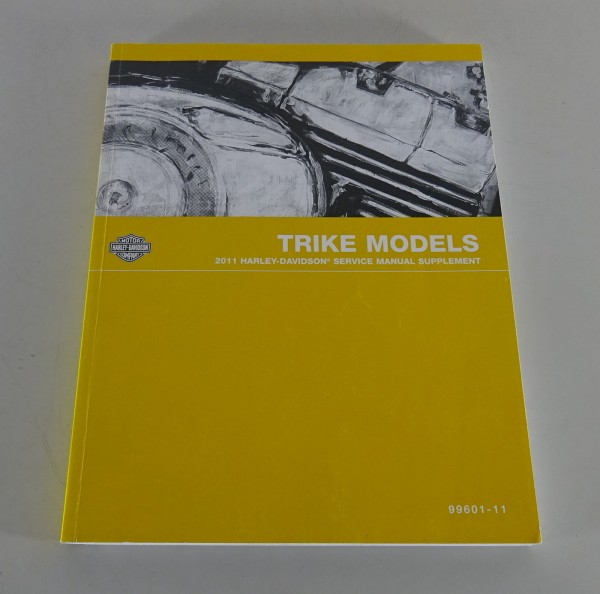 Workshop manual-Supplement Harley Davidson Trike Models 2010 from 07/2010