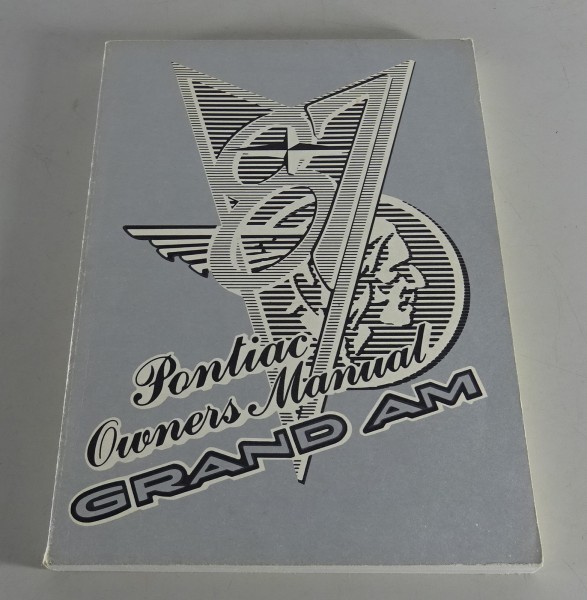 Owner´s Manual / Handbook Pontiac Grand Am Stand 1987