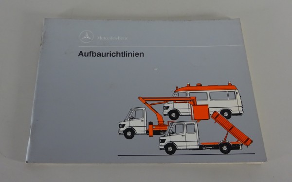 Aufbaurichtlinien / Handbuch Mercedes-Benz Bremer Transporter T1 Stand 1990