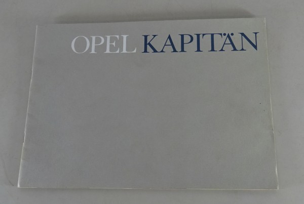 Prospekt Opel Kapitän A von 1964