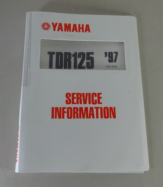 Werkstatthandbuch Service Information Yamaha TDR 125 Stand 1997