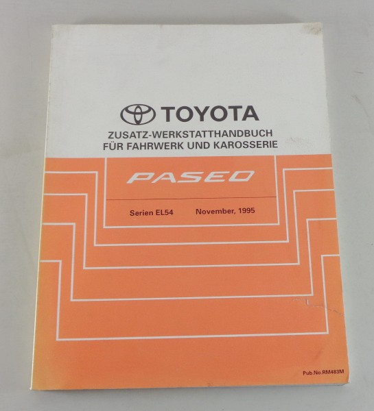 Werkstatthandbuch / Reparaturanleitung Toyota Paseo EL 54 Serie von 1995