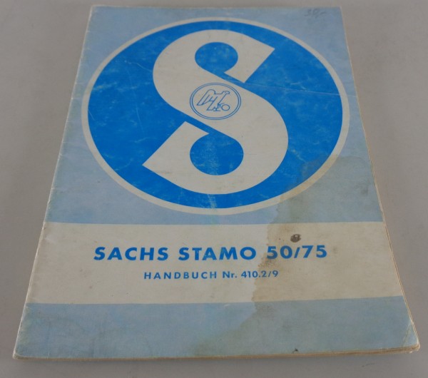 Betriebsanleitung / Handbuch Sachs Motor Sachs Stamo 50 / 75 Stand 08/1965