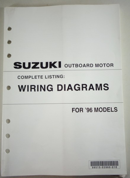 Wiring Diagrams Suzuki Outboard Motor For 1996 Models