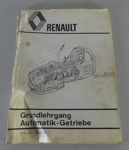 Werkstatthandbuch Renault Automatikgetriebe Typ 139 / 4139 / 4141 in R5,R20,R30