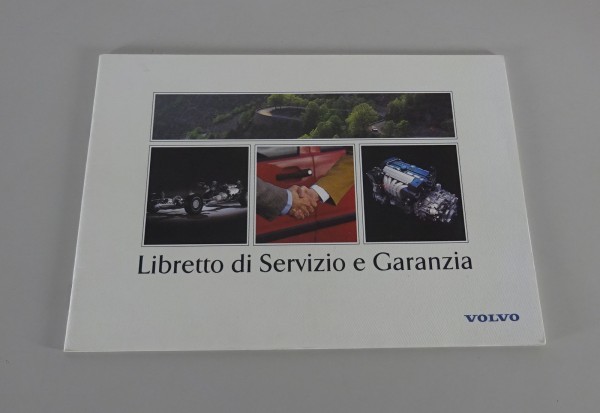 Libretto de Servizio e Garanzia senza voci Volvo 940 / 960 / 850 / 480 da 06/94