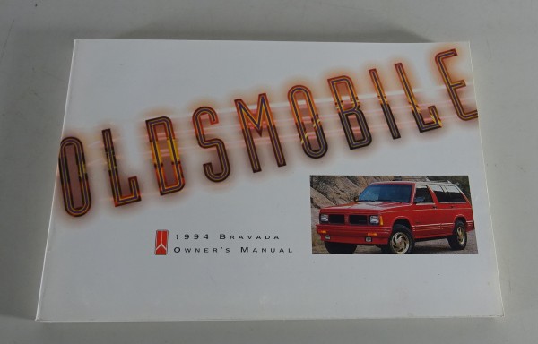 Owner´s Manual / Handbook Oldsmobile Bravada Stand 1994