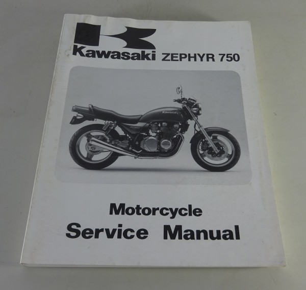Werkstatthandbuch / Workshop Manual Kawasaki / Motorcycle Zephyr 750 von 10/1990