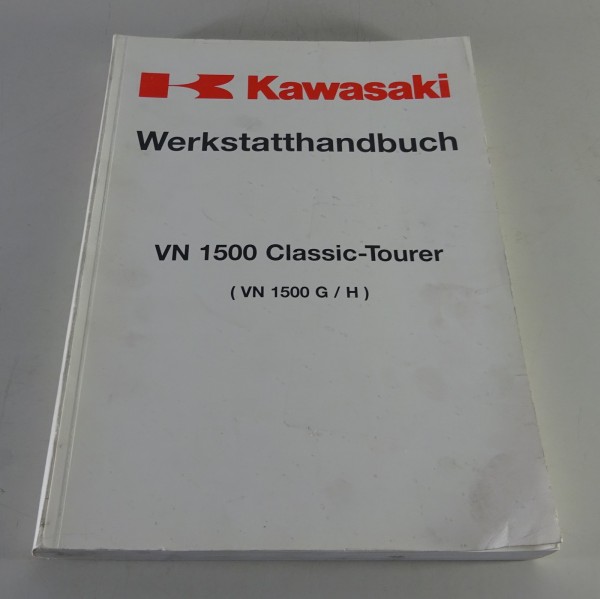 Werkstatthandbuch / Reparaturanleitung Kawasaki VN 1500 Classic-Tourer '1/1999