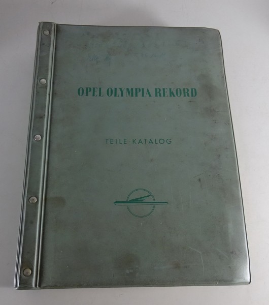 Teilekatalog / Ersatzteilliste Opel Rekord P1 + P2 Baujahr 1957-1963 Stand 1961