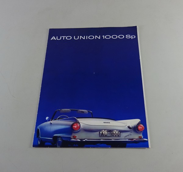 Faltprospekt / Prospekt DKW 100 SP | Auto Union Stand 1957
