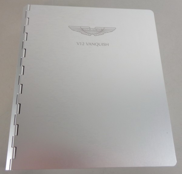 Manual de uso / Guía del propietario Aston Martin V12 Vanquish 07/2002