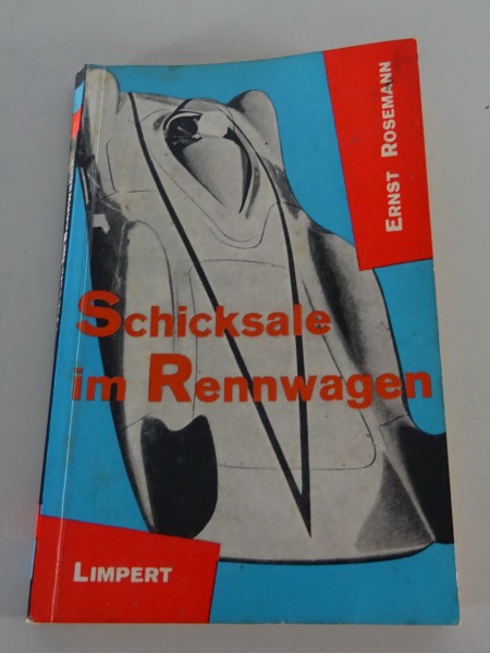 Taschenbuch Schicksale im Rennwagen von Ernst Rosemann Stand 1961