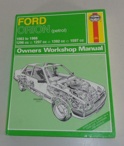 Haynes Reparaturanleitung / repair manual Ford Orion Baujahr 1983 - 1988