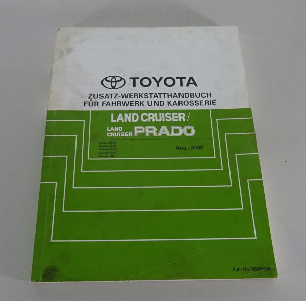 Werkstatthandbuch Toyota Land Cruiser / Prado Fahrwerk / Karosserie, 08/2000
