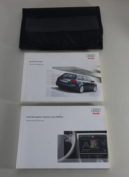 Owner's Manual + Wallet Audi A4 Avant B7 printed 11/2006