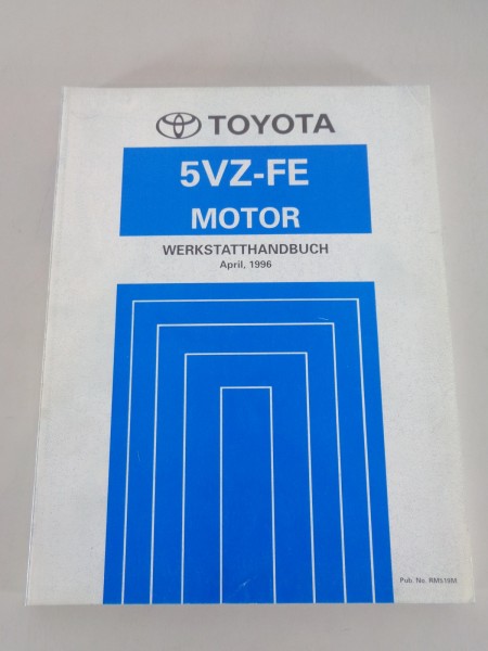 Werkstatthandbuch Toyota 5VZ-FE 3,4l Motor für Land Cruiser Prado J90 von 4/1996