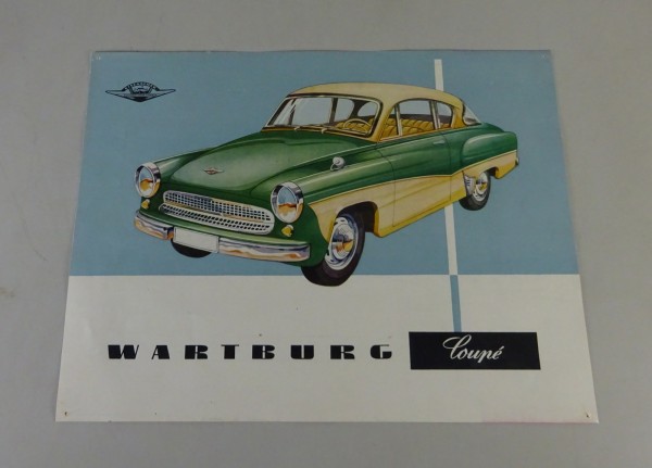 Prospektblatt / Broschüre Wartung 311/3 Coupé Stand 1959