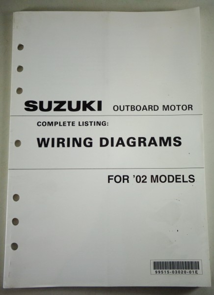 Wiring Diagrams Suzuki Outboard Motor For 2002 Models