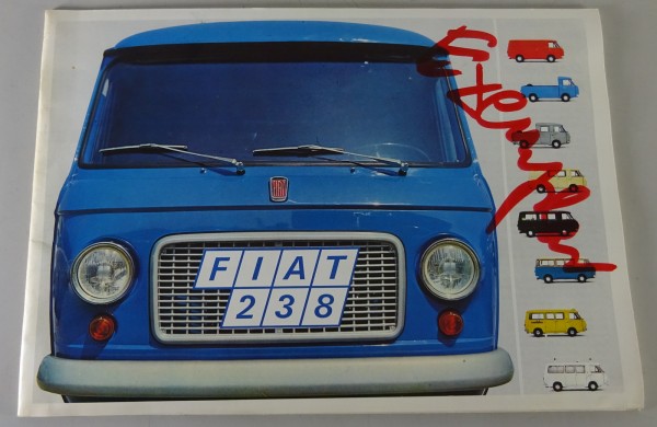 Prospekt / Broschüre Fiat 238 Stand 05/1970