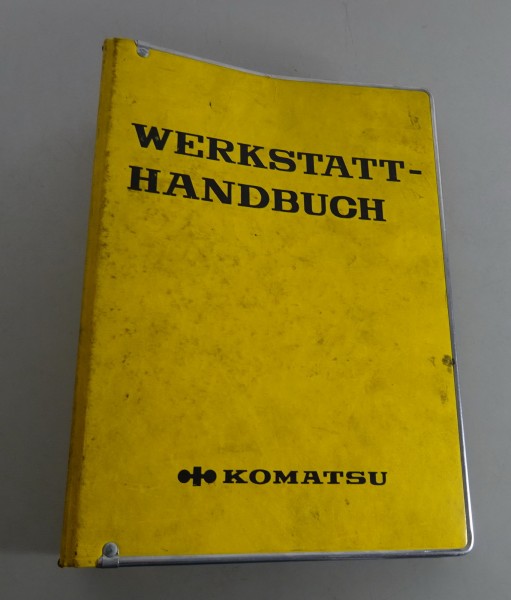 Werkstatthandbuch / Reparaturhandbuch Komatsu Radlader WA 300-1 Stand 10/1984