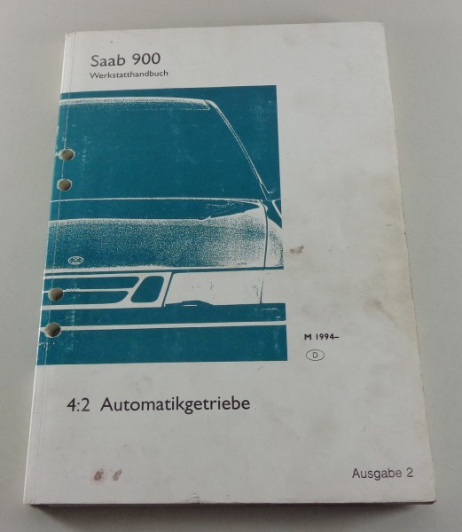 Werkstatthandbuch Saab 900 Automatikgetriebe Modelljahr ab 1994