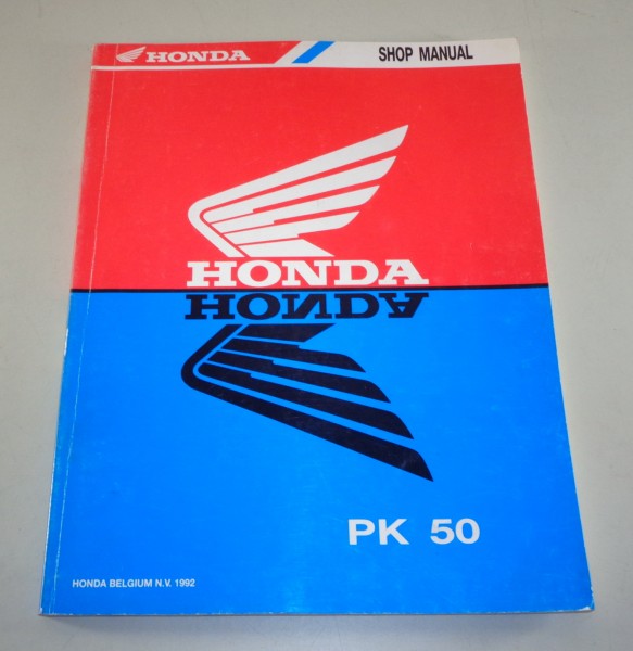 Workshop Manual Honda PK 50 from 1992