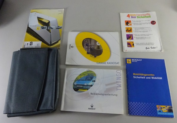 Bordmappe + Betriebsanleitung / Handbuch Renault Twingo Ausgabe 09/2000