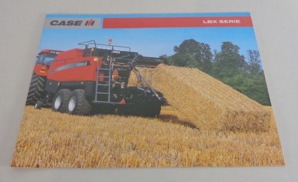 Prospekt / Broschüre Case IH Ballenpresse LBX Serie 332 / 422 / 432 von 03/2007