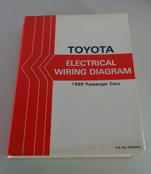 Werkstatthandbuch Elektrische Schaltpläne Toyota Celica, MR2, Supra, Camry 1988