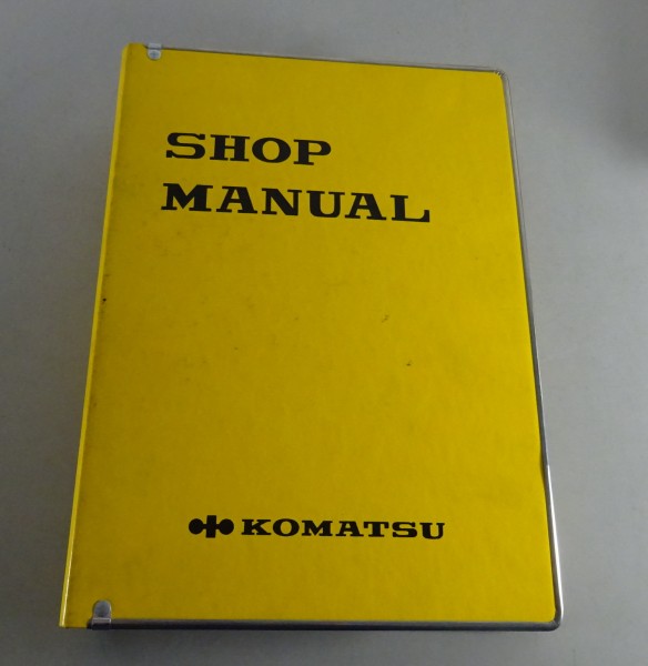 Workshop Manual / Werkstatthandbuch Komatsu Diesel Motor 108 Serie Stand 1997