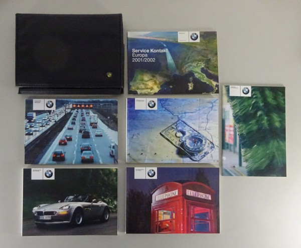 Bordmappe mit Betriebsanleitung / Handbuch BMW Z8 Roadster Typ E52 Stand 09/2002