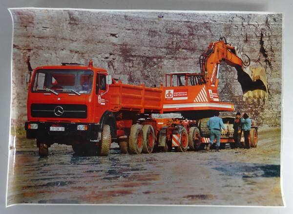Pressefoto / Poster / Bild Mercedes-Benz LKW NG 73 Kipper