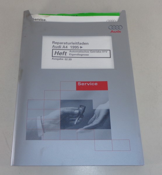 Werkstatthandbuch Audi A4 B5 Automatisches Getriebe 01V Diagnose von 02/1999