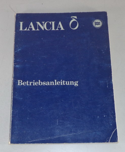Betriebsanleitung / Handbuch Lancia Delta Typ 831 Stand September 1979