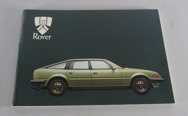 Betriebsanleitung / Handbuch Rover SD1 2000 / 2300 / 2600S Stand 11/1981